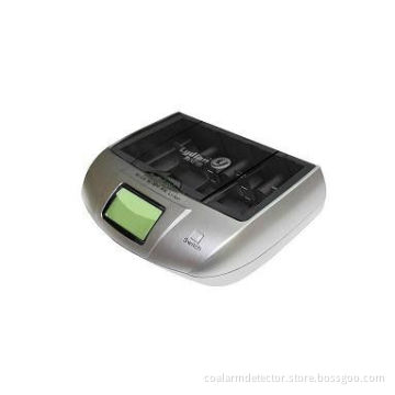 High-speed 9v Aa Aaa Alkaline Battery Charger With 4 Charging Docks